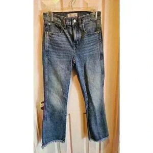 Madewell Cali Demi-Boot Jeans Women's Sz 25 Blue Bootcut